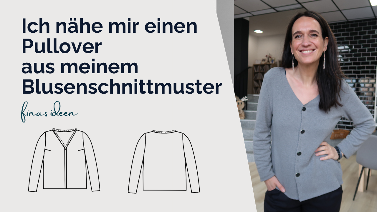 Bluse Lotte als Pullover nähen