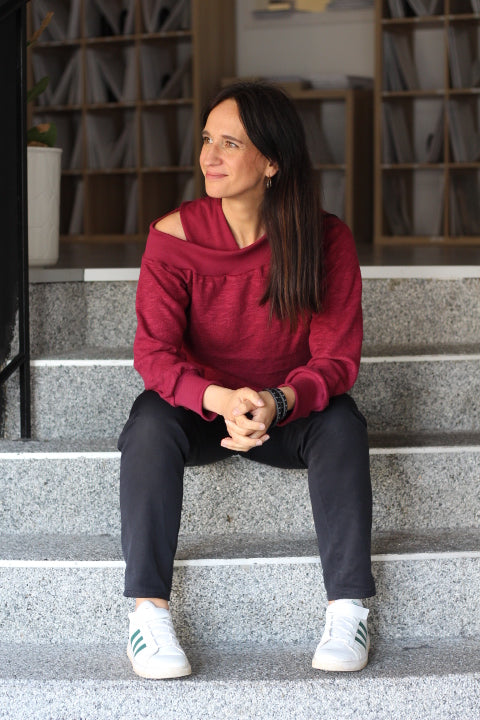 Schnittmuster Pullover Donna