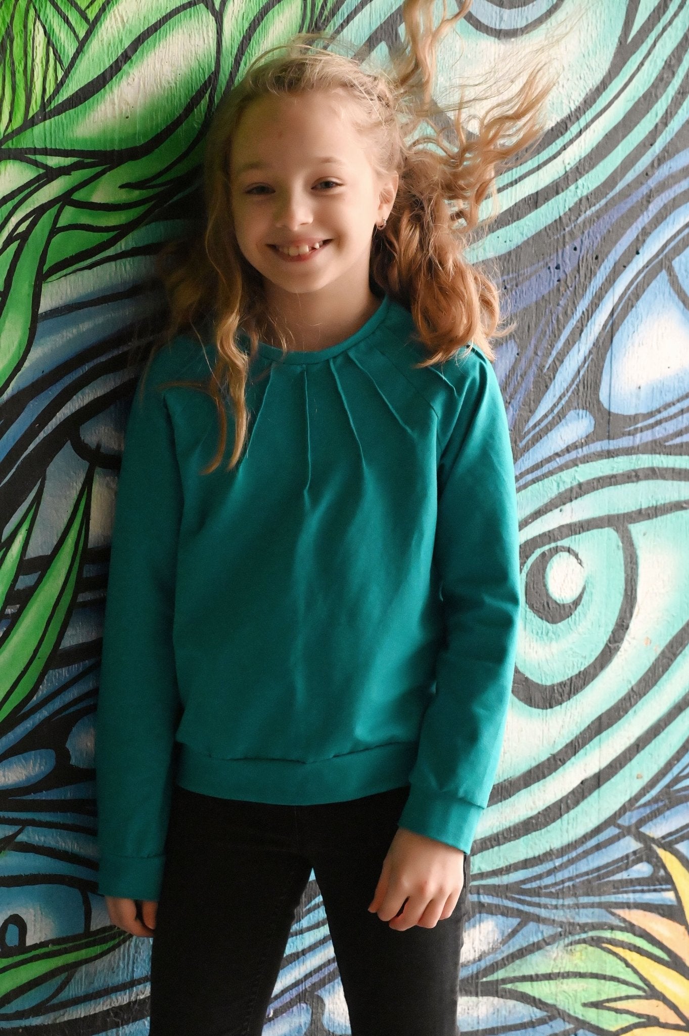 Luna - Pullover mit Biesen - FinasIdeen