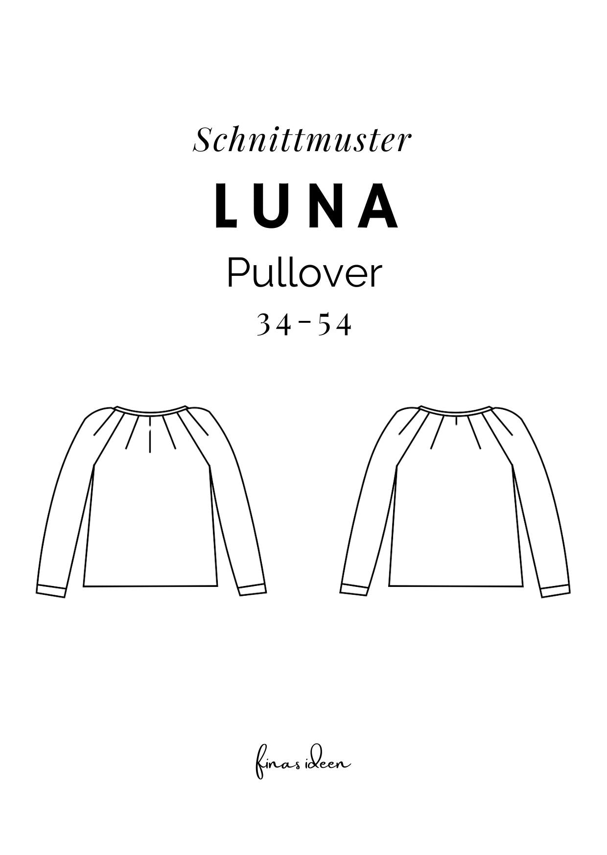 Luna - Pullover mit Biesen - FinasIdeen