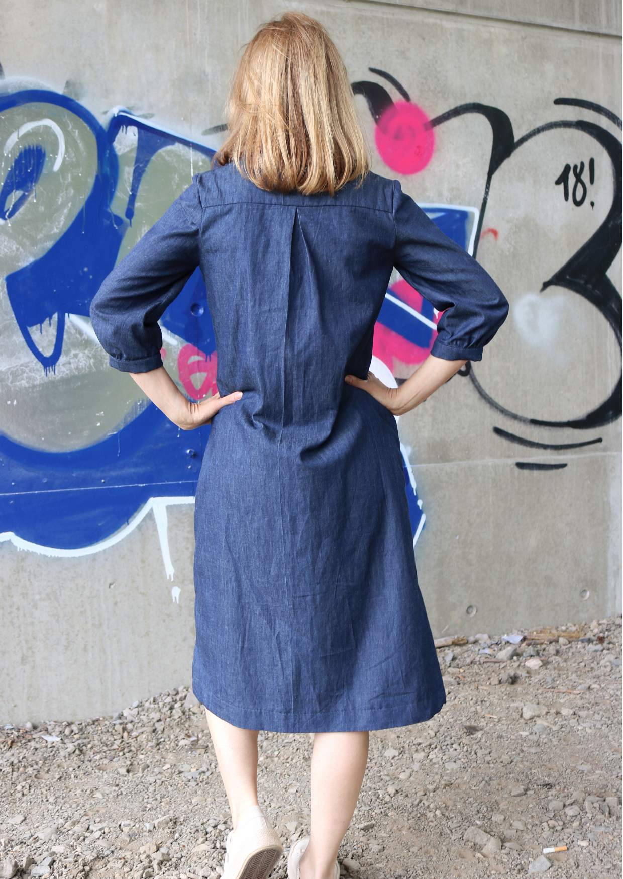 Malu - Blusenkleid - FinasIdeen
