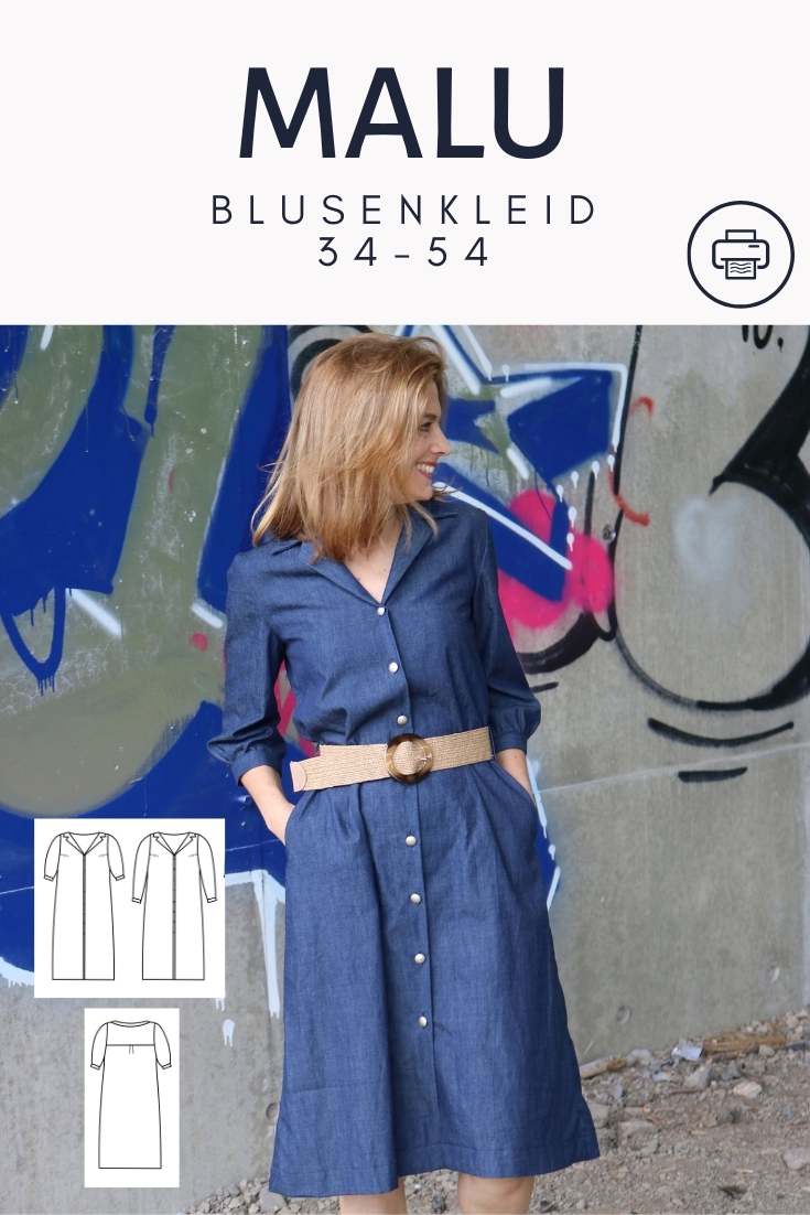 Malu - Blusenkleid - FinasIdeen