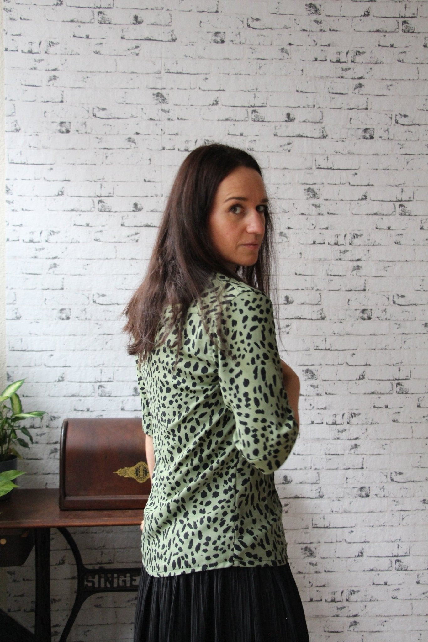 Anna- Bluse mit Biesen - FinasIdeen