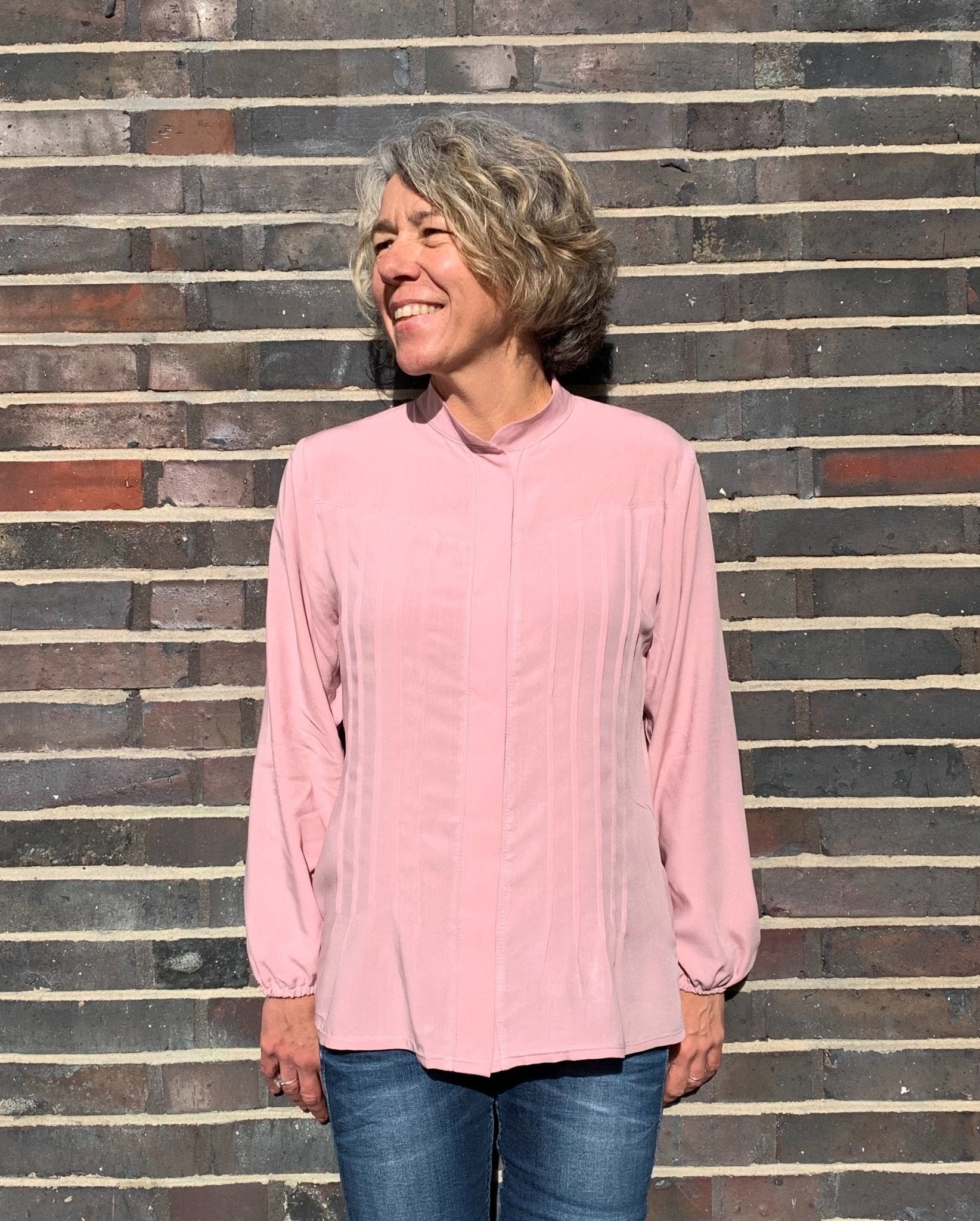 Anna- Bluse mit Biesen - FinasIdeen