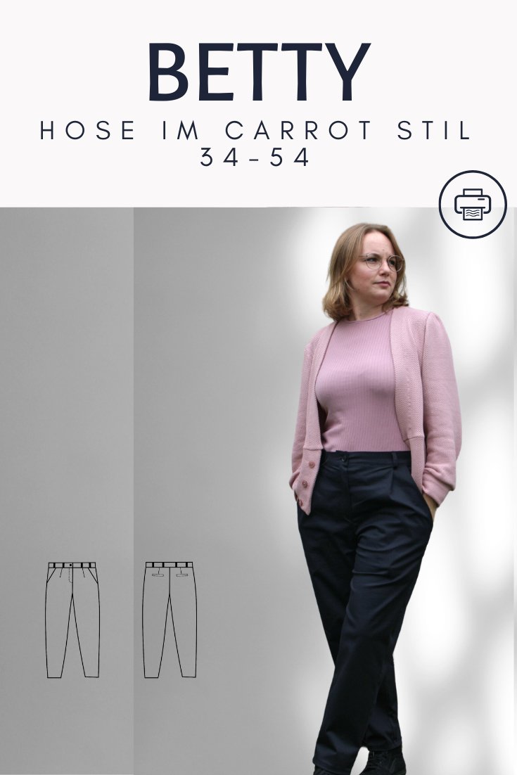 Betty - Hose im Carrot Style - FinasIdeen