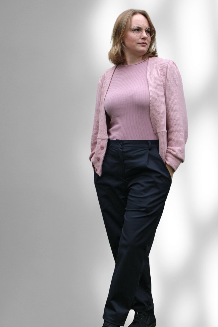 Betty - Hose im Carrot Style (Papierschnittmuster) - FinasIdeen