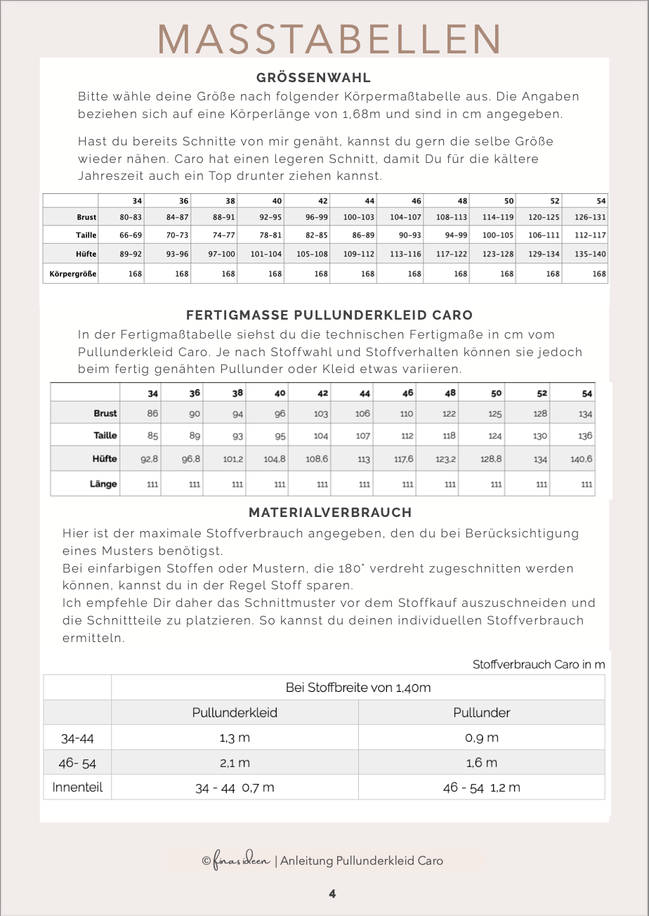 Schnittmuster-Pullunder-Kleid Caro-FinasIdeen