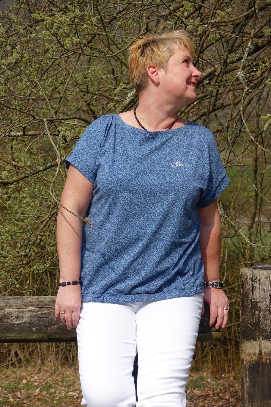 Clara- Shirt oder Kleid mit raffinierter Schulterpartie - FinasIdeen