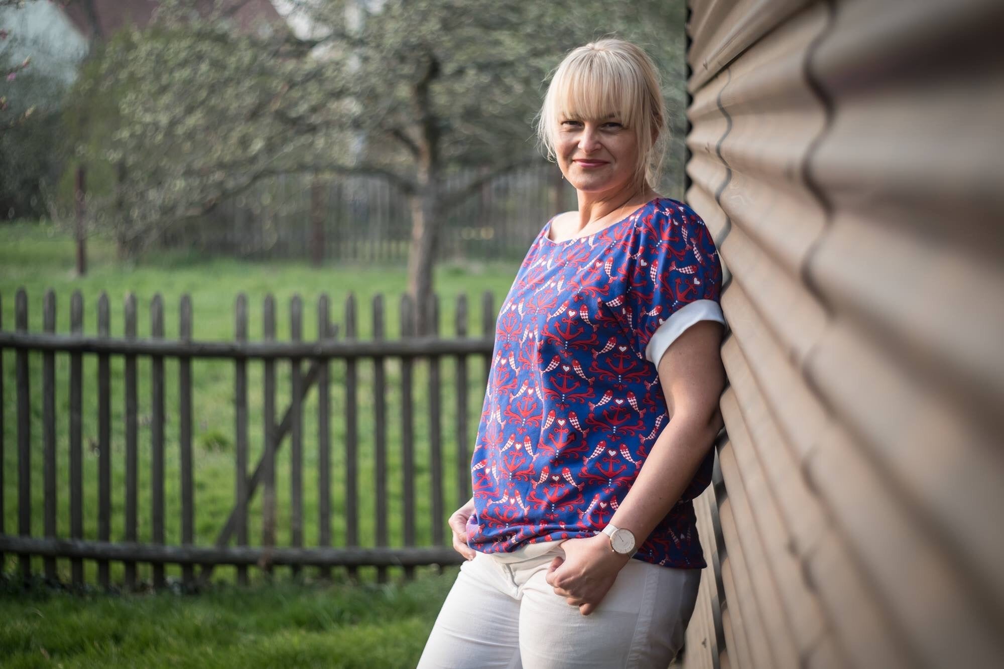 Clara- Shirt oder Kleid mit raffinierter Schulterpartie - FinasIdeen