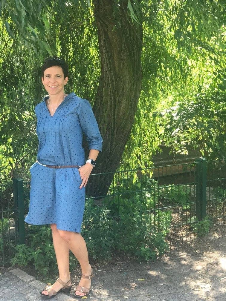 Finas-Kleid-legeres Kleid-Biesen-FinasIdeen-Schnittmuster