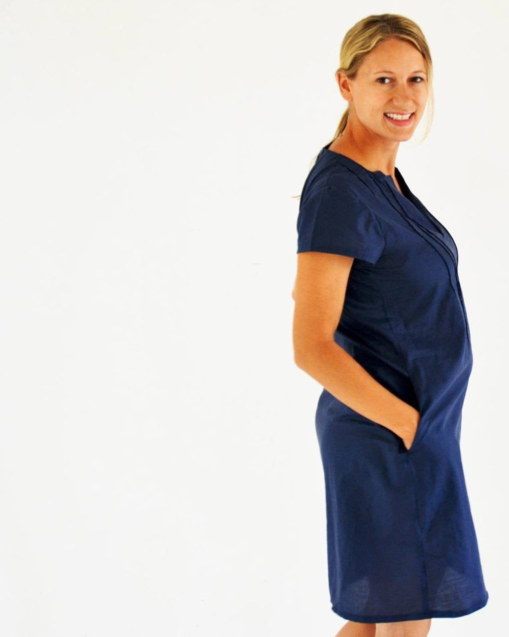 Finas-Kleid-legeres Kleid-Biesen-FinasIdeen-Schnittmuster