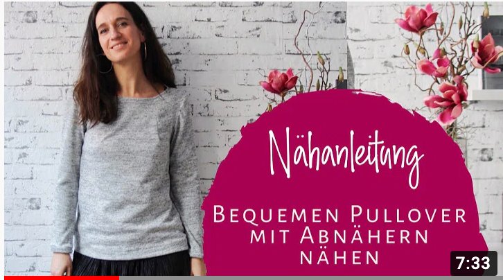 Just Me- Pullover oder Shirt mit tollem Ausschnitt - FinasIdeen