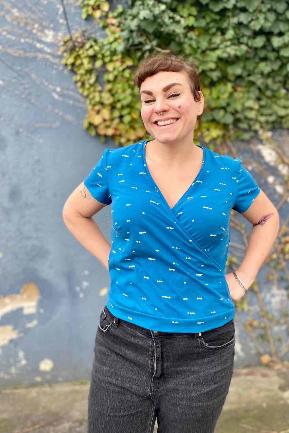 Lara- Wickelshirt - FinasIdeen