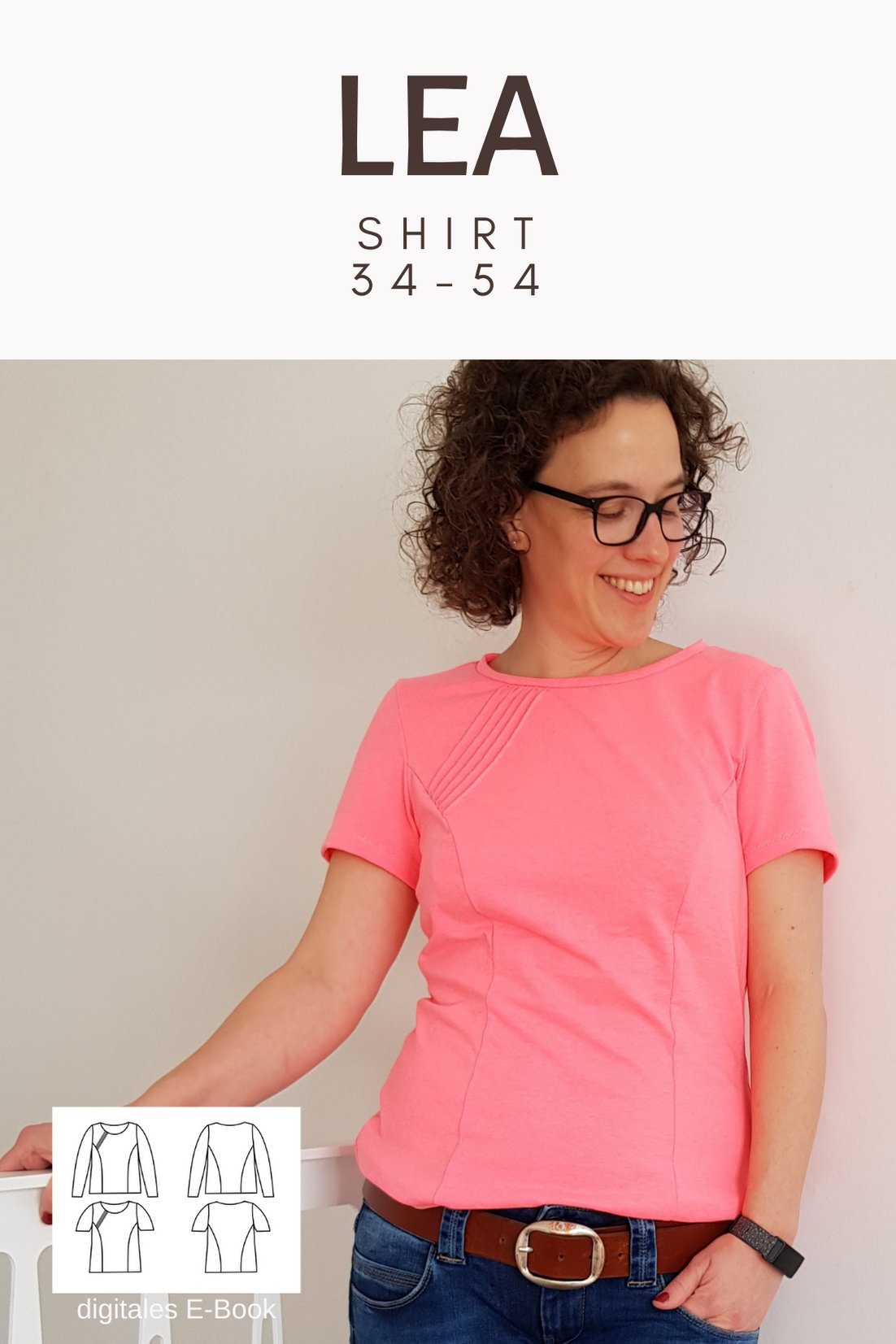 Lea - Shirt mit Biesen - FinasIdeen