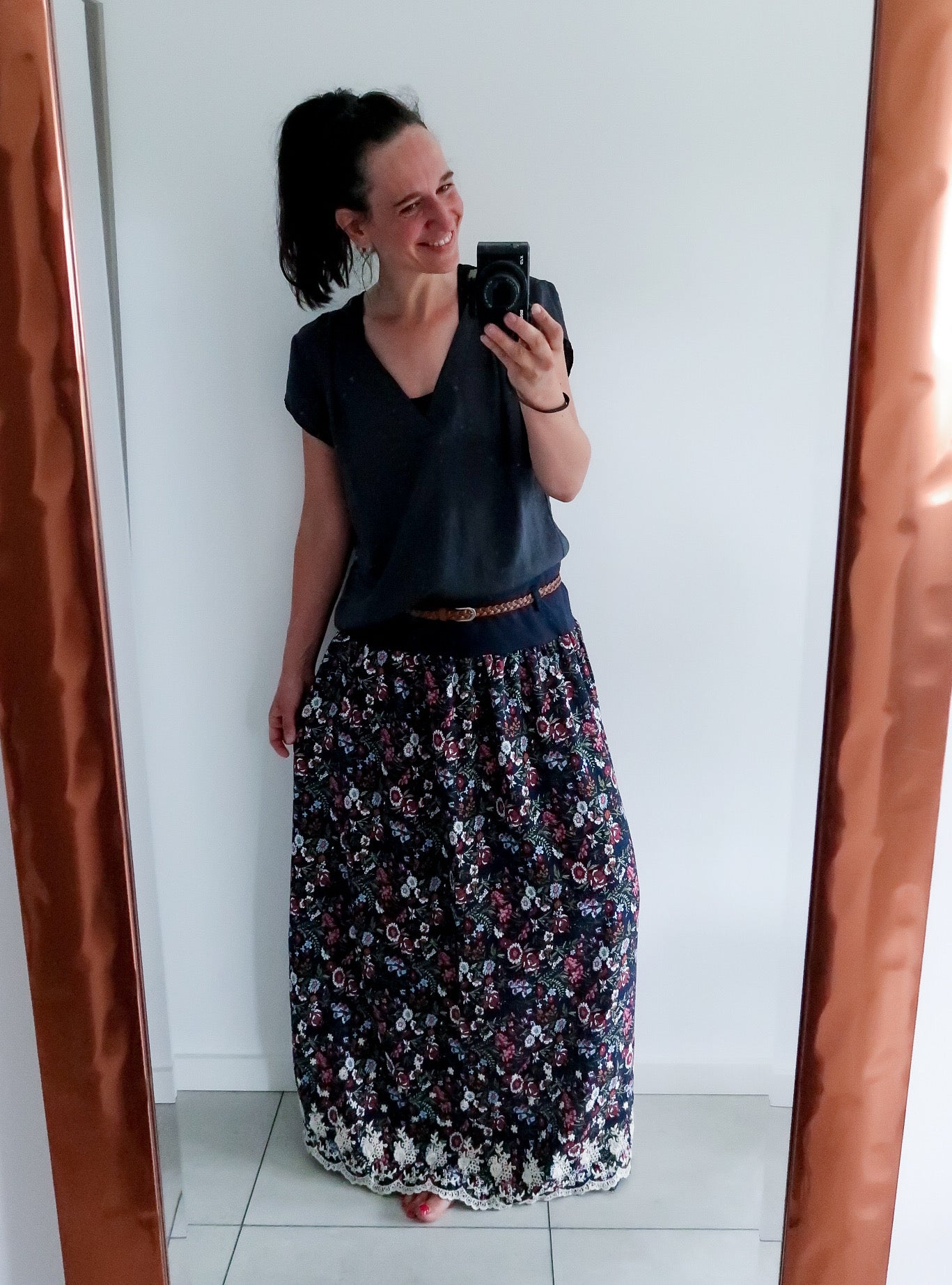 Lena (SkirtMe) - schnell genähter Rock für Anfänger - FinasIdeen
