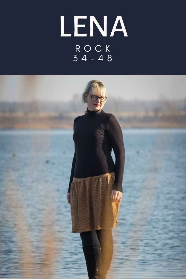 Lena (SkirtMe) - schnell genähter Rock für Anfänger - FinasIdeen