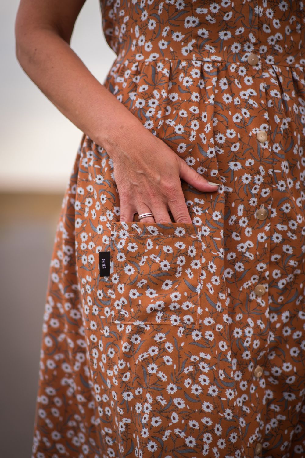 Leni- Kleid mit Raffung - FinasIdeen