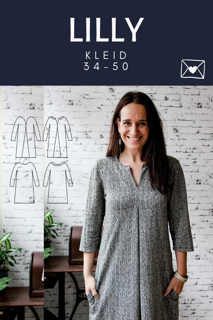 Lilly - Kleid oder Shirt (Papierschnittmuster) - FinasIdeen