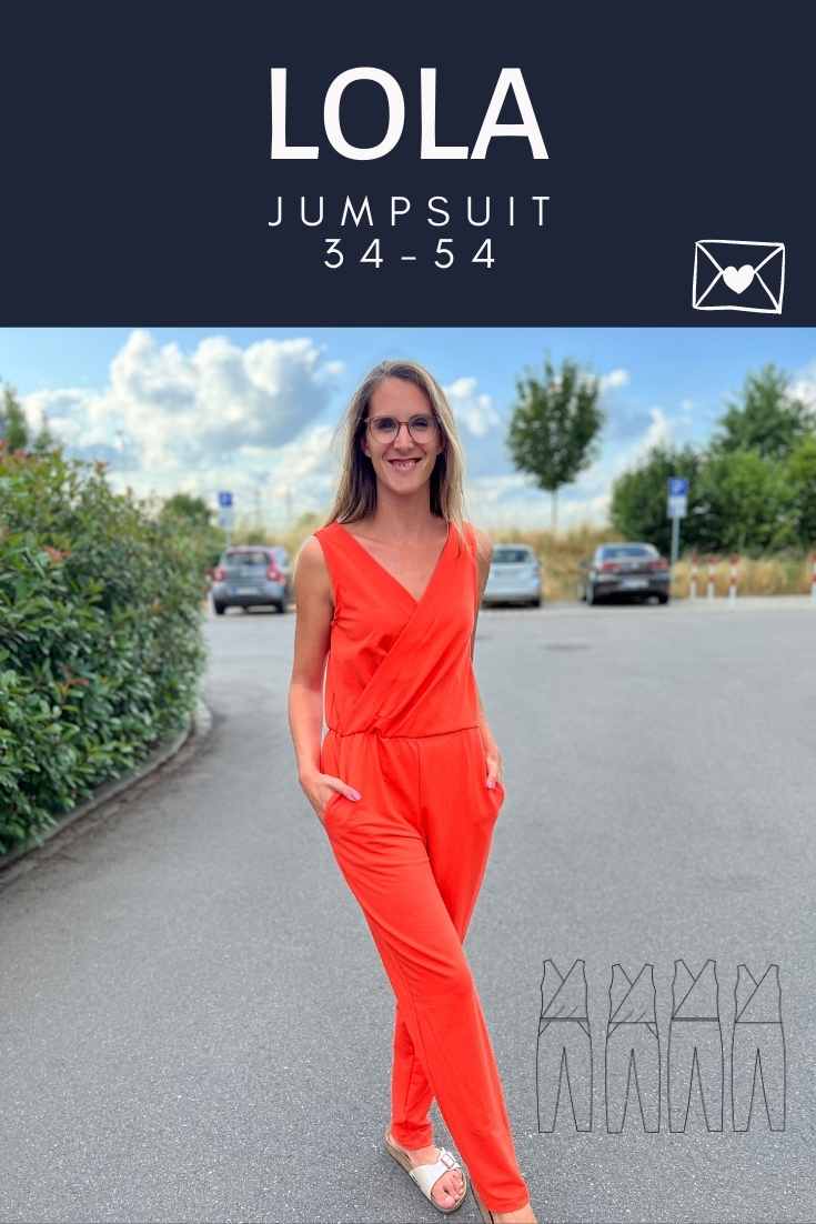 Lola - Jumpsuit (Papierschnittmuster) - FinasIdeen