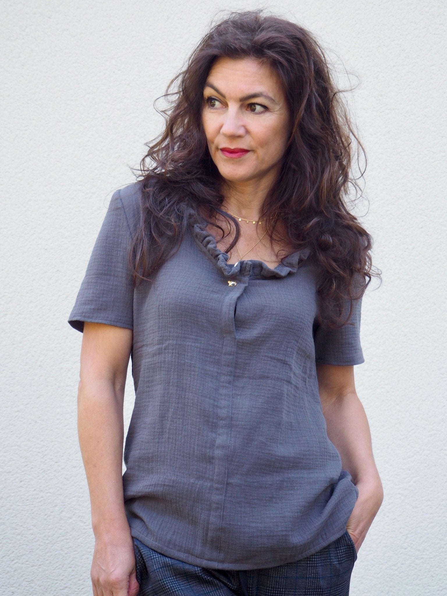 Schnittmuster-Damen-Bluse-FinasIdeen-Lotte