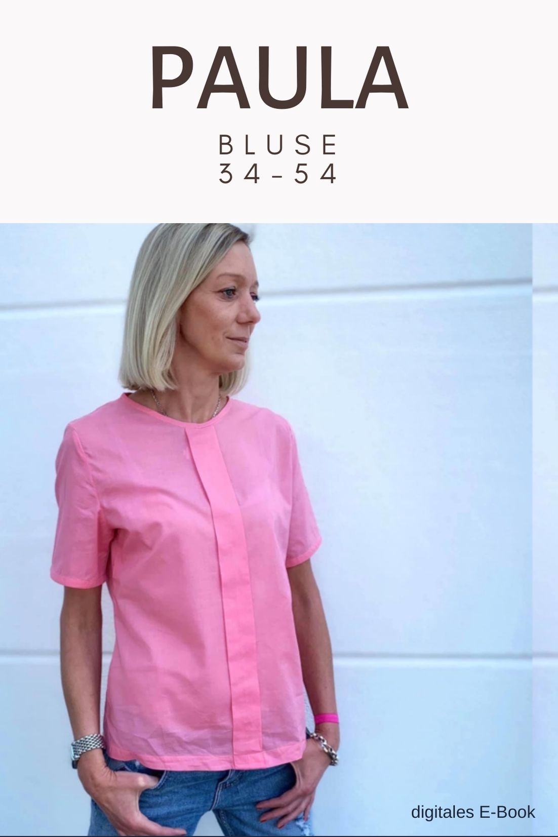 Schnittmuster-Paula - klassische-Bluse mit-cooler-Quetschfalte-FinasIdeen