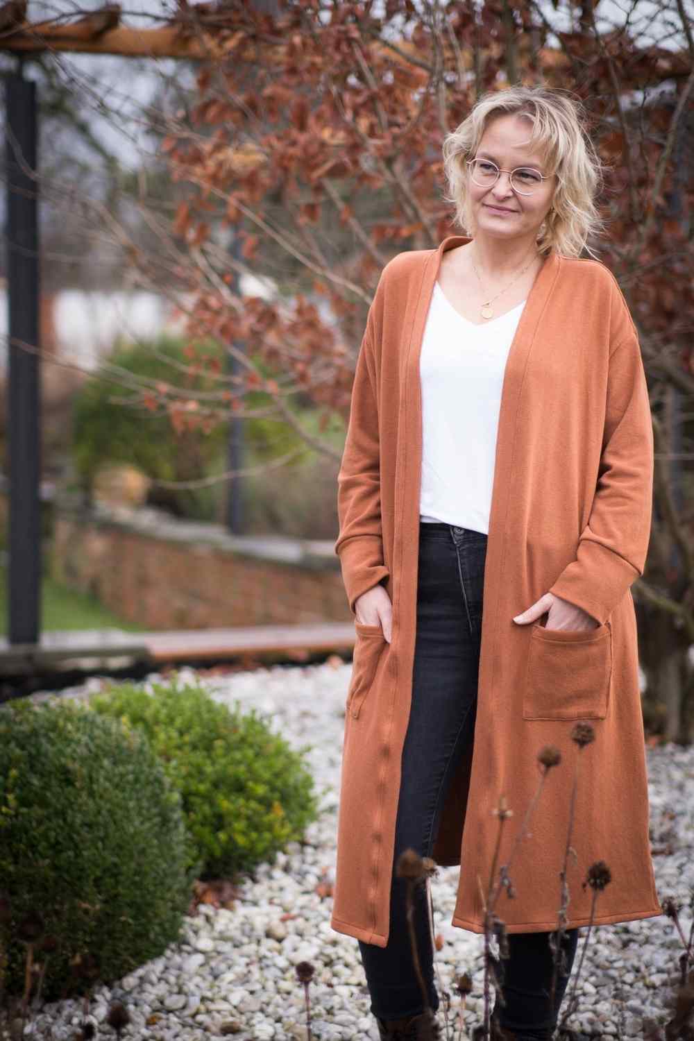 Peggy - Longcardigan - FinasIdeen