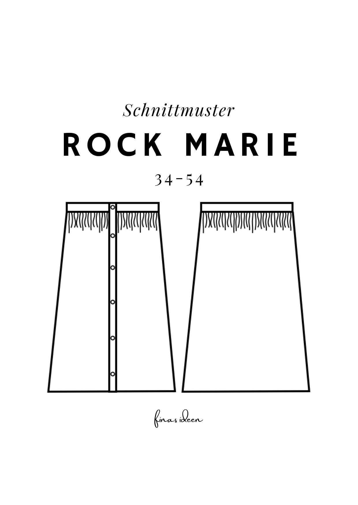 Schnittmuster-Rock-Marie-Finas-Ideen