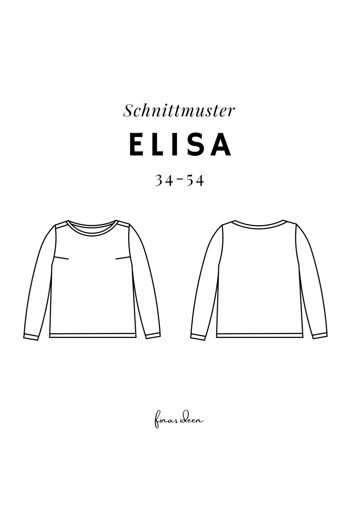 Elisa - Pullover mit Knopfleiste