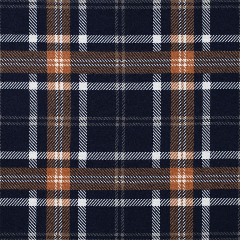 Flanell Plaid blau - FinasIdeen