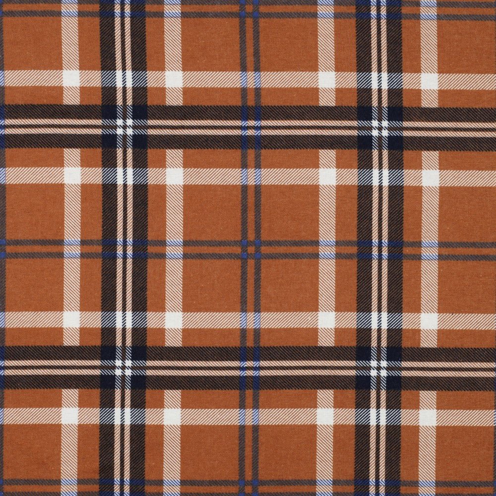 Flanell Plaid braun - FinasIdeen