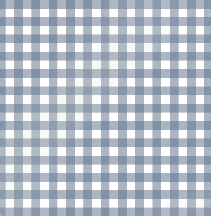 Gingham Karo blau - FinasIdeen