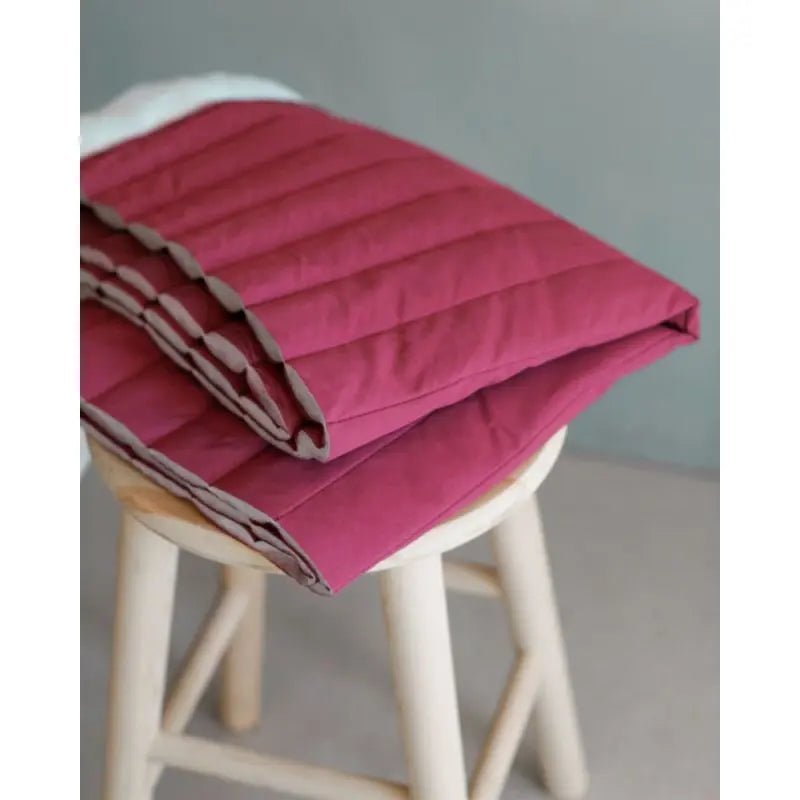 Jordan Quilt – Steppstoff fuchsia - FinasIdeen