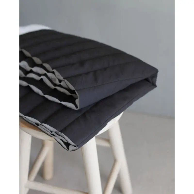 Jordan Quilt – Steppstoff schwarz - FinasIdeen