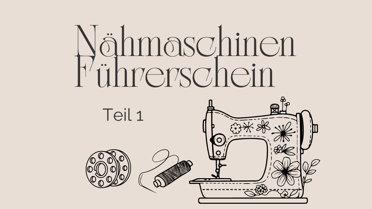 Nähmaschinen Führerschein (Online) - FinasIdeen