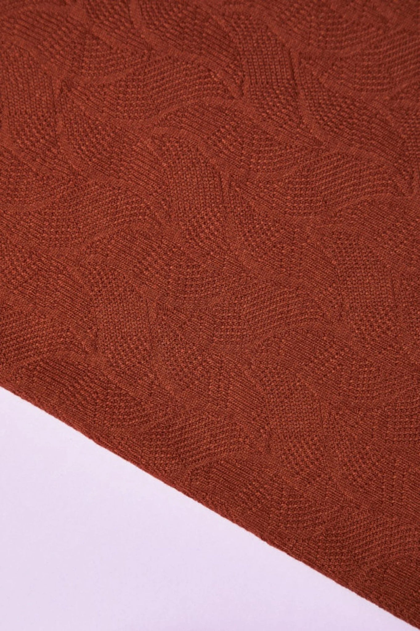 Organic Leaf Jacquard – Mind The MAKER sienna - FinasIdeen