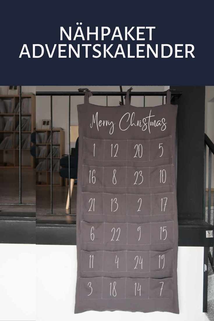 DIY Adventskalender zum selbernähen