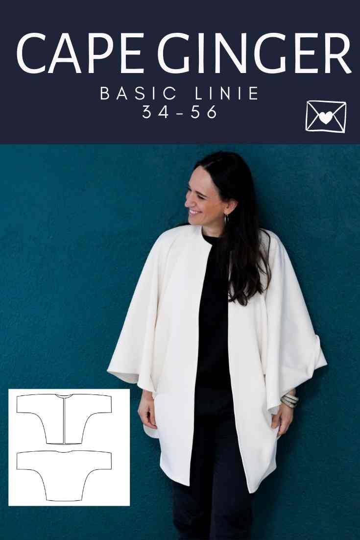 Basic Cape Ginger (Papierschnittmuster) - FinasIdeen