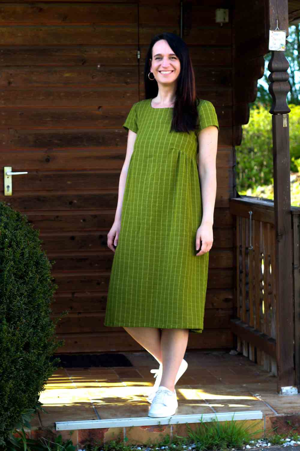 Bonnie - Kleid mit Raffung (Papierschnittmuster) - FinasIdeen