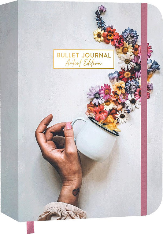 Bullet Journal Artist Edition "Mug of flowers" - FinasIdeen