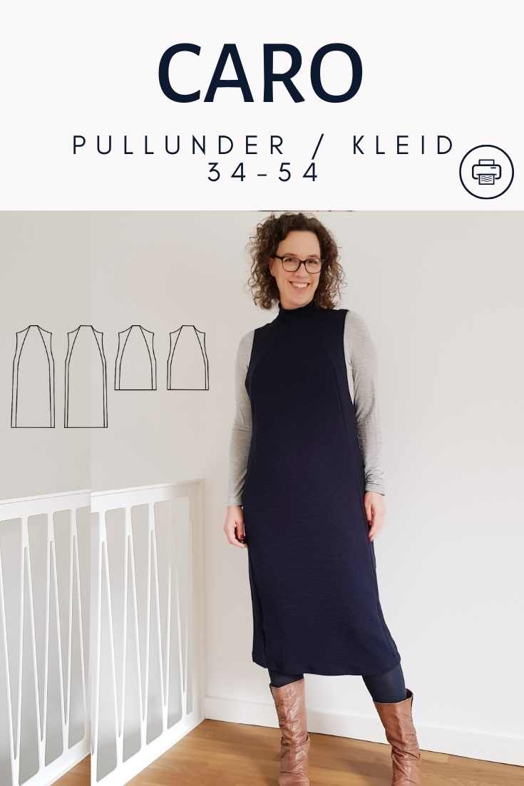 Schnittmuster-Pullunder-Kleid Caro-FinasIdeen