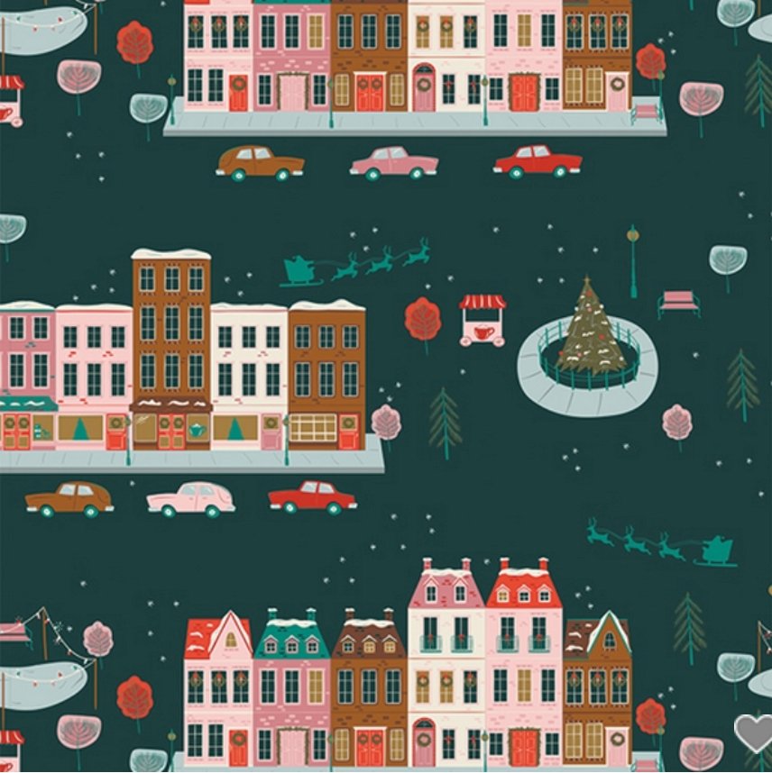 Christmas in the City – Joyful Boulevard Night - Art Gallery - FinasIdeen