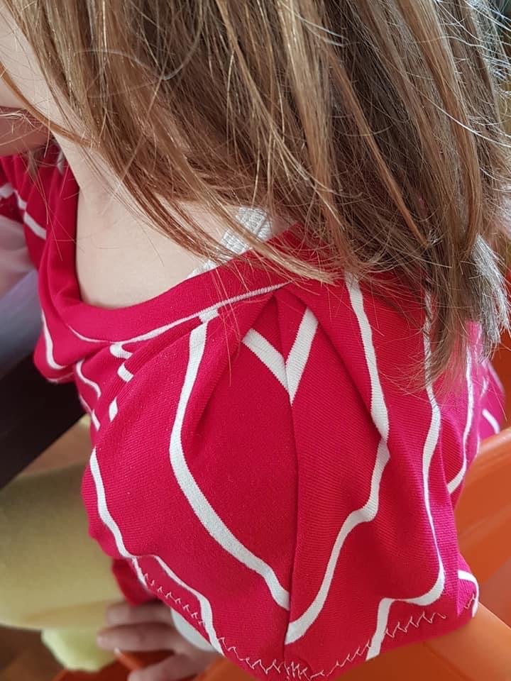 Clara Kids - lässiges Kleid/ Shirt mit Falte - FinasIdeen-Schnittmuster