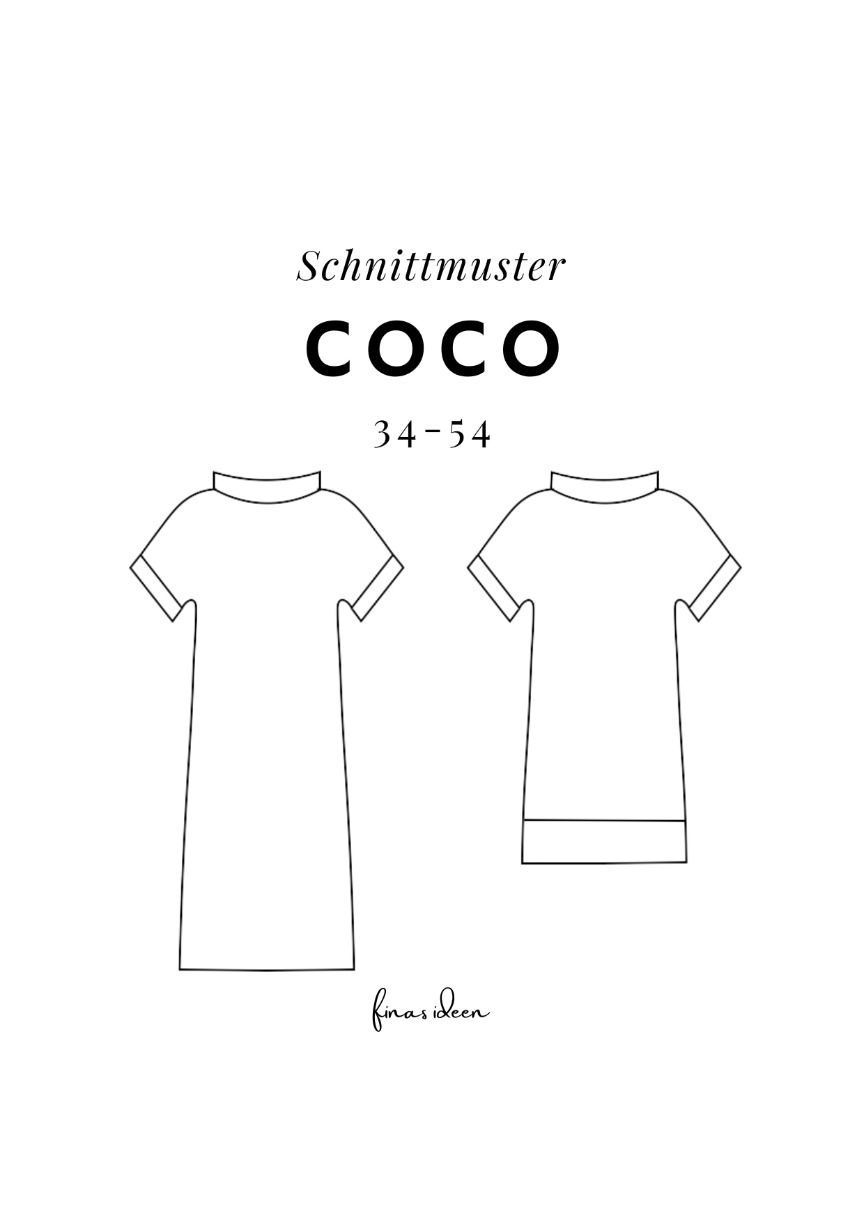 Schnittmuster-Pullunder-Kleid-Coco