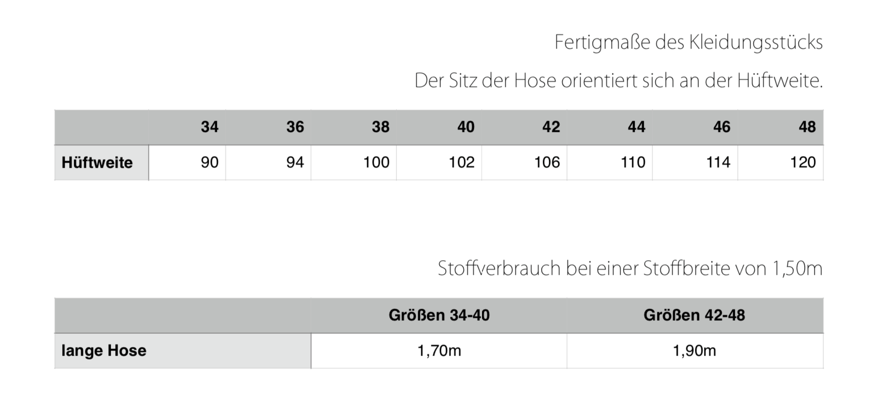 Cosma- bequeme Hose (Papierschnittmuster) - FinasIdeen-Schnittmuster