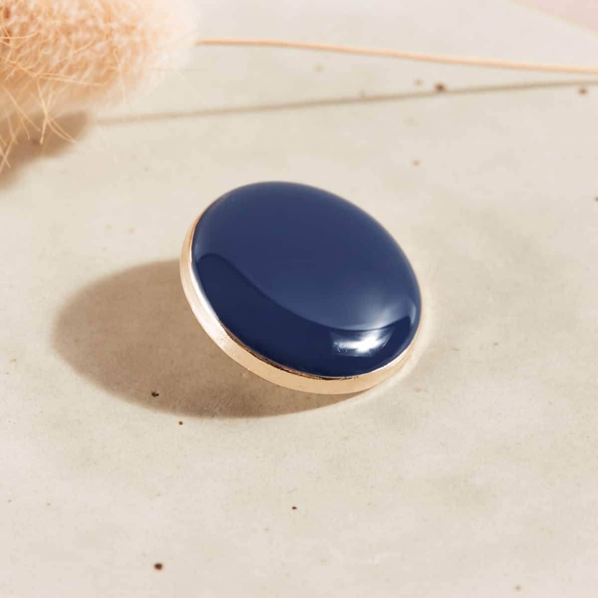 Dotty Button cobalt - FinasIdeen