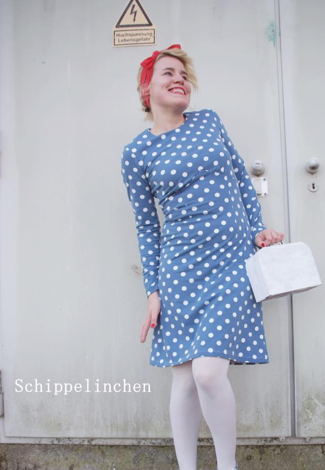 DressMe- feminines Kleid - FinasIdeen-Schnittmuster