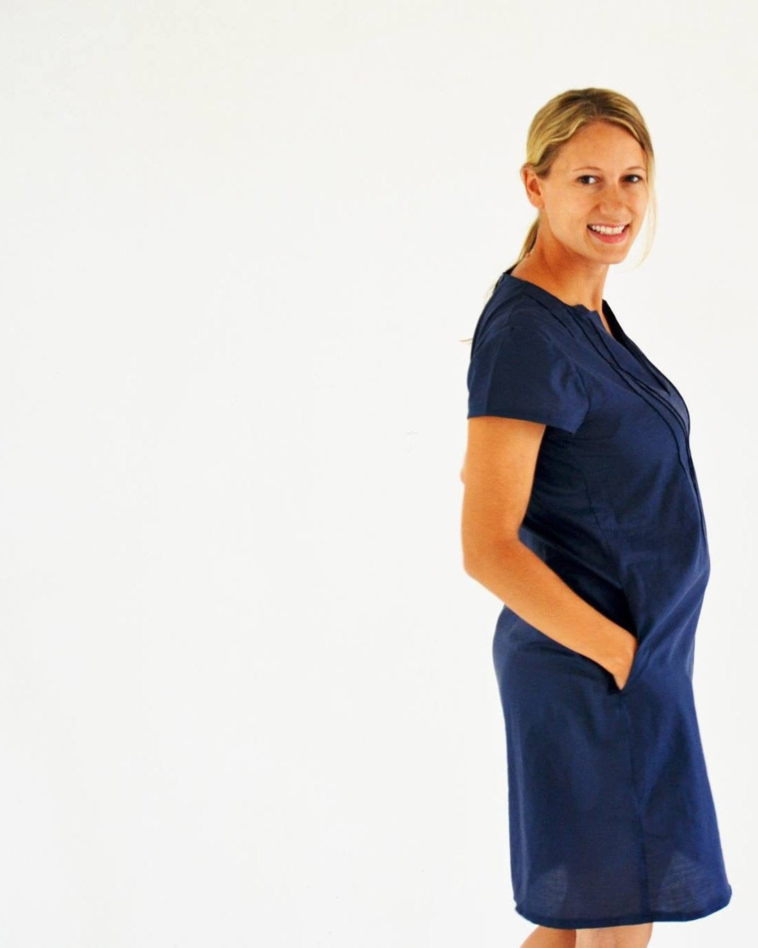 Finas-Kleid-Biesen-Papierschnittmuster-FinasIdeen