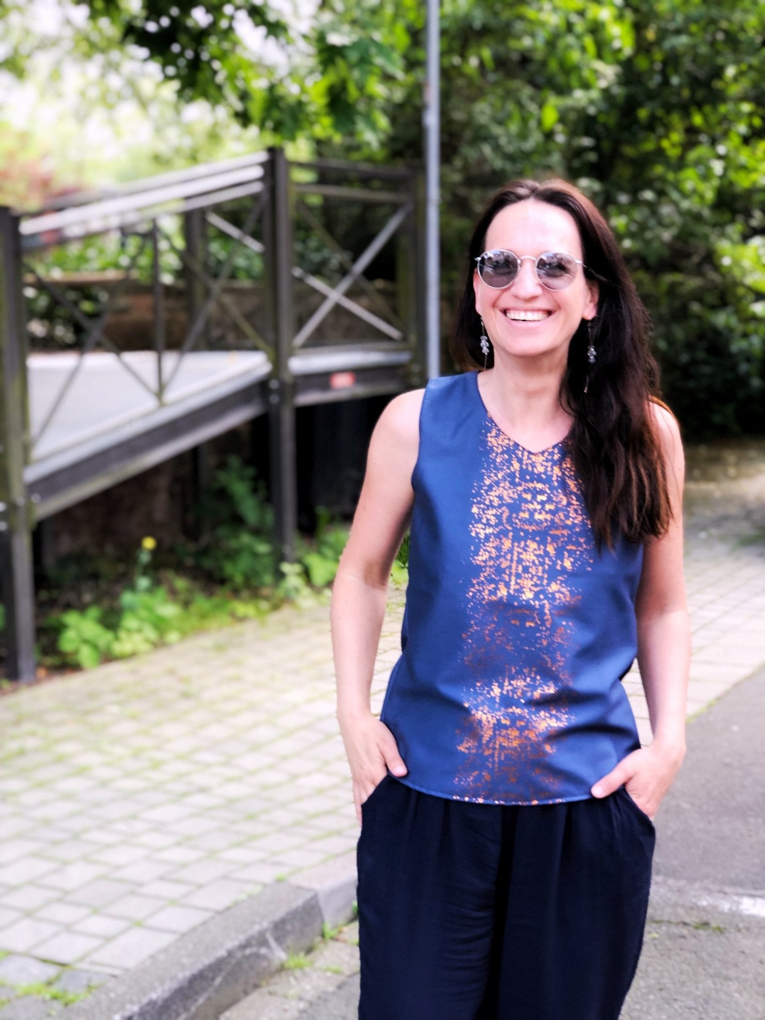 Flora Schnittmuster Sommer Shirt FinasIdeen