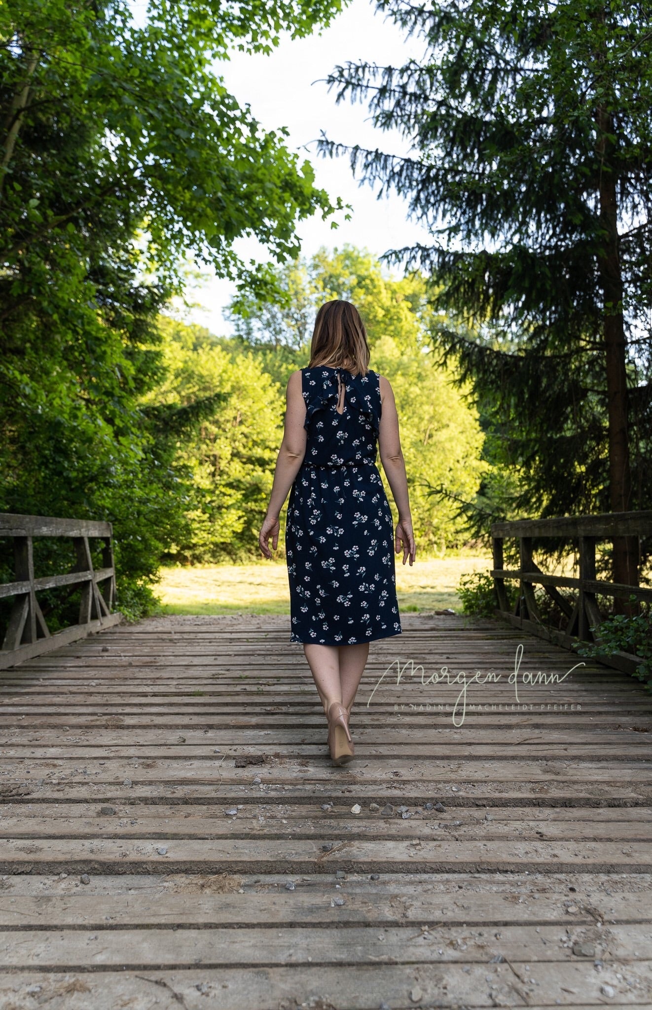 Florentine- feminines Kleid oder Shirt mit Rüschen - FinasIdeen-Schnittmuster