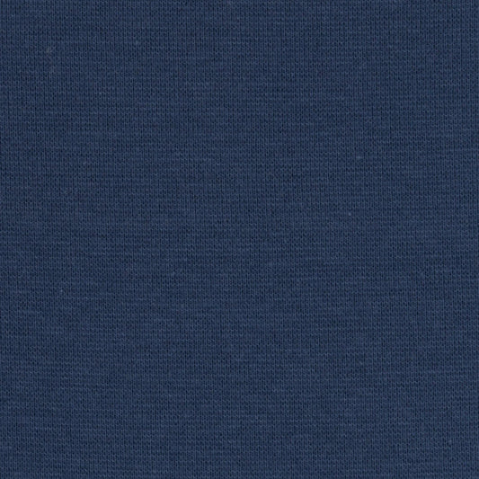 Glattes Bündchen Heike jeansblau - FinasIdeen